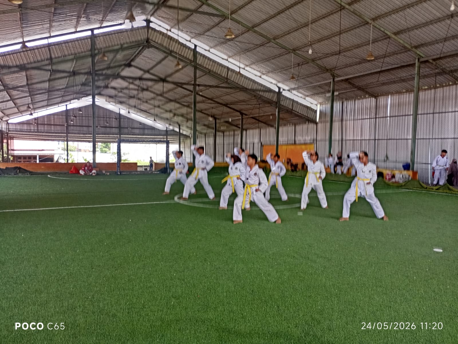 Ujian Kenaikan Tingkat  Ozarena Taekwondo