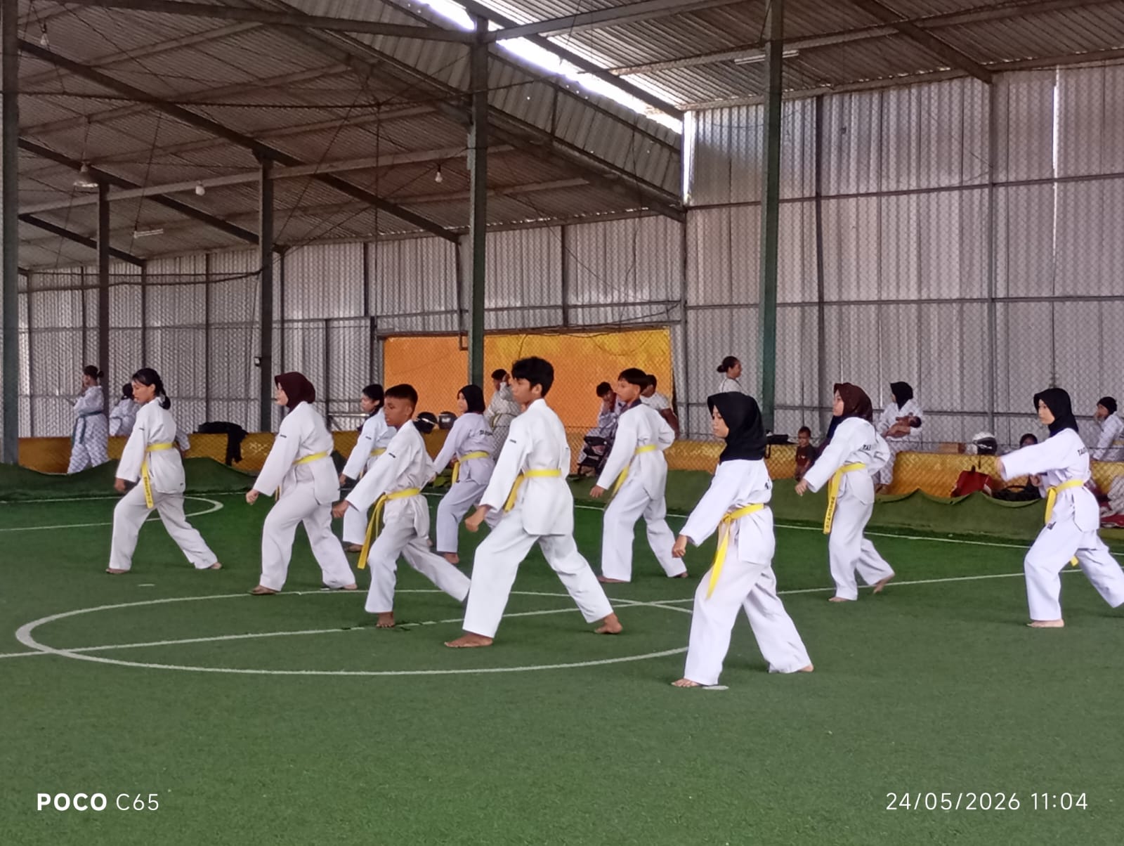 Ujian Kenaikan Tingkat  Ozarena Taekwondo