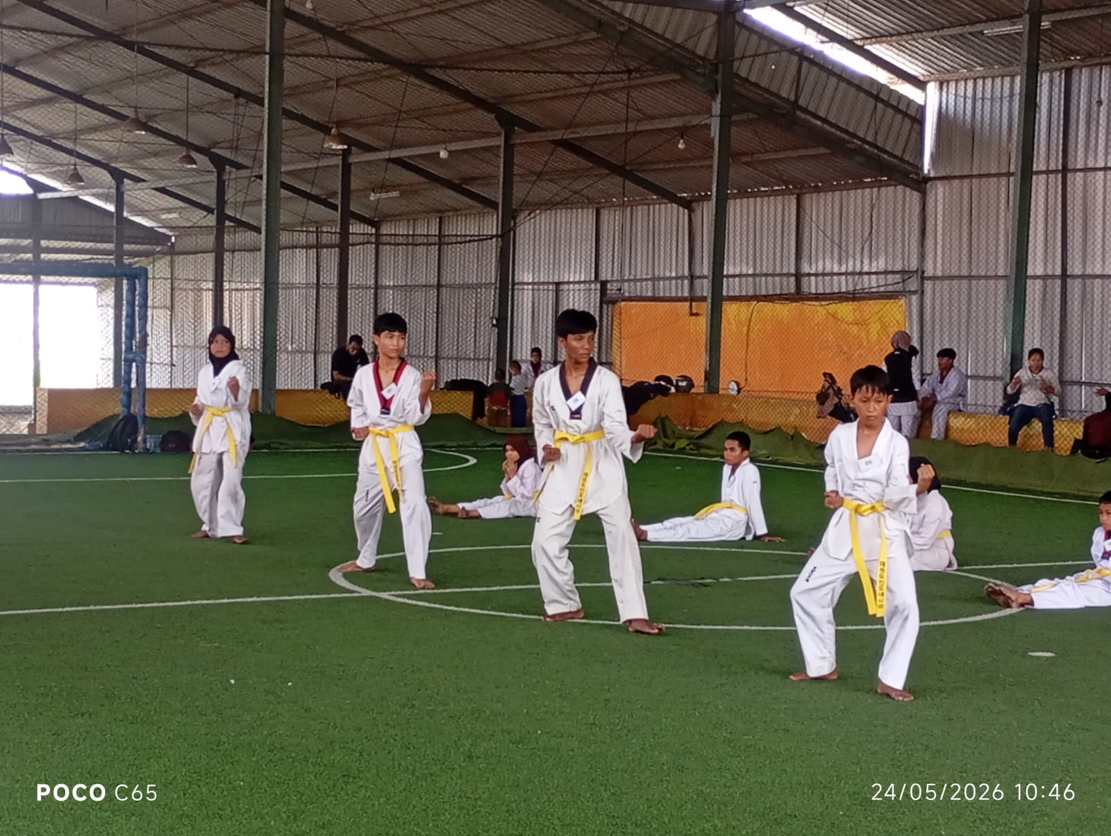 Ujian Kenaikan Tingkat  Ozarena Taekwondo