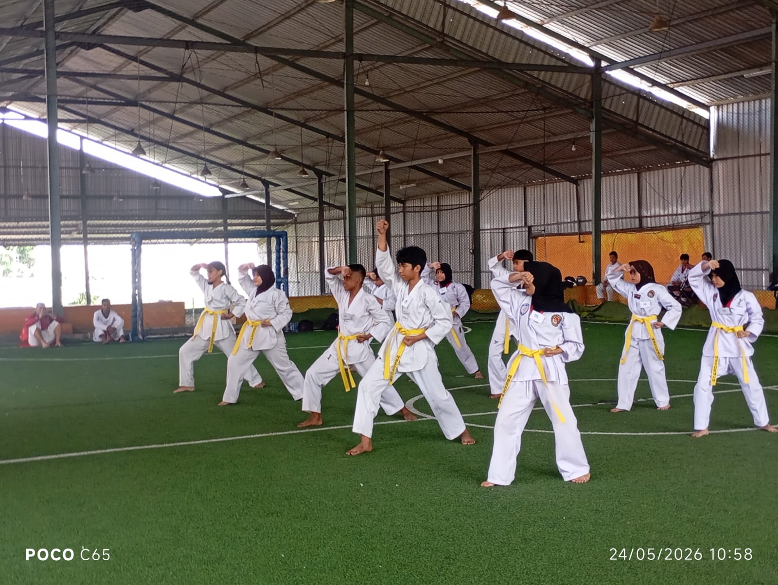 Ujian Kenaikan Tingkat  Ozarena Taekwondo