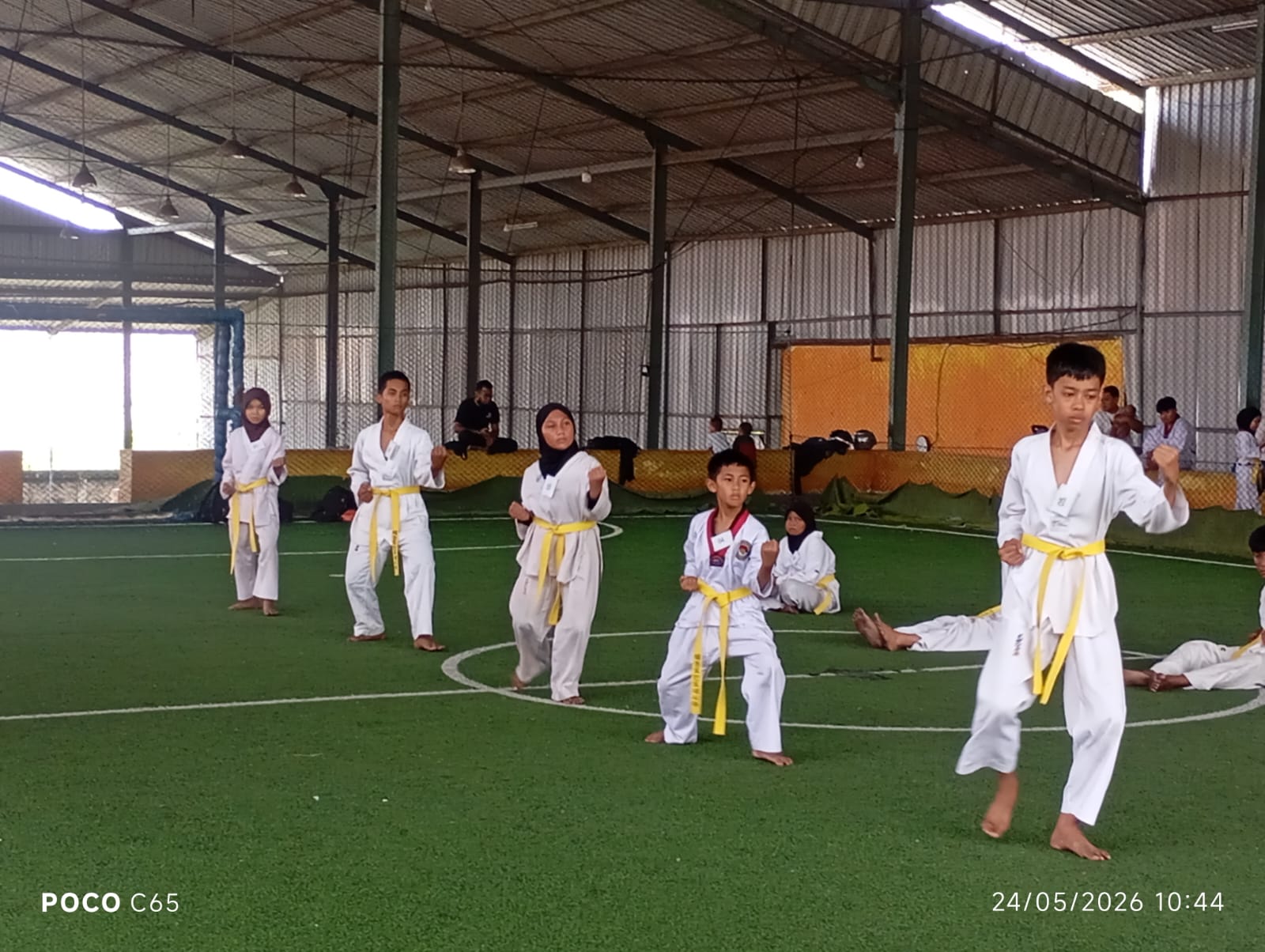 Ujian Kenaikan Tingkat  Ozarena Taekwondo