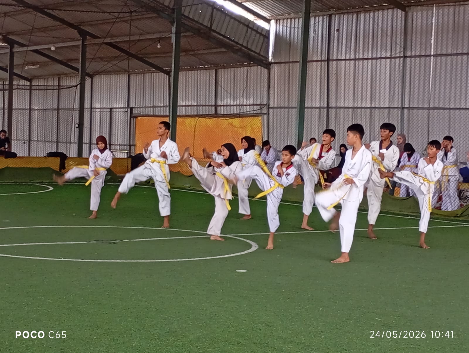 Ujian Kenaikan Tingkat  Ozarena Taekwondo